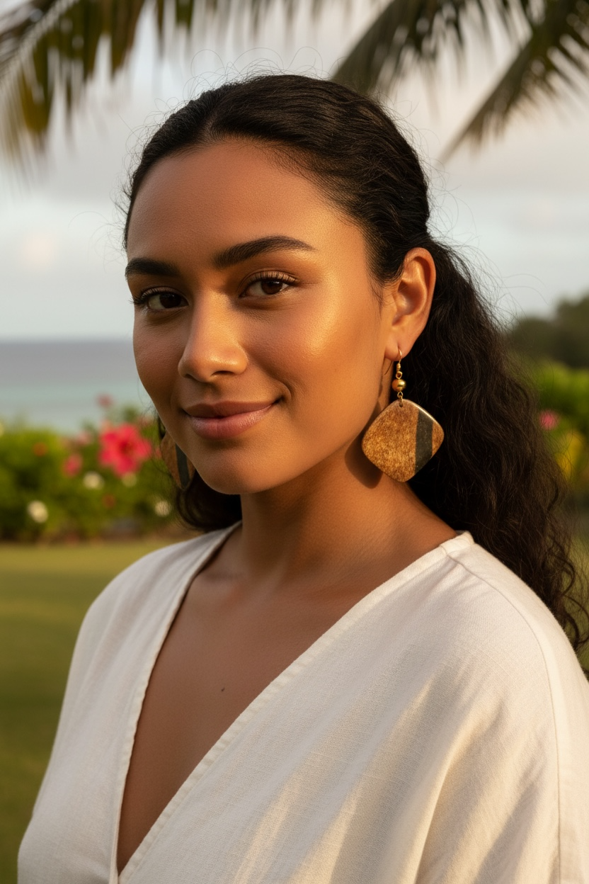 Ngatu Statement Earrings