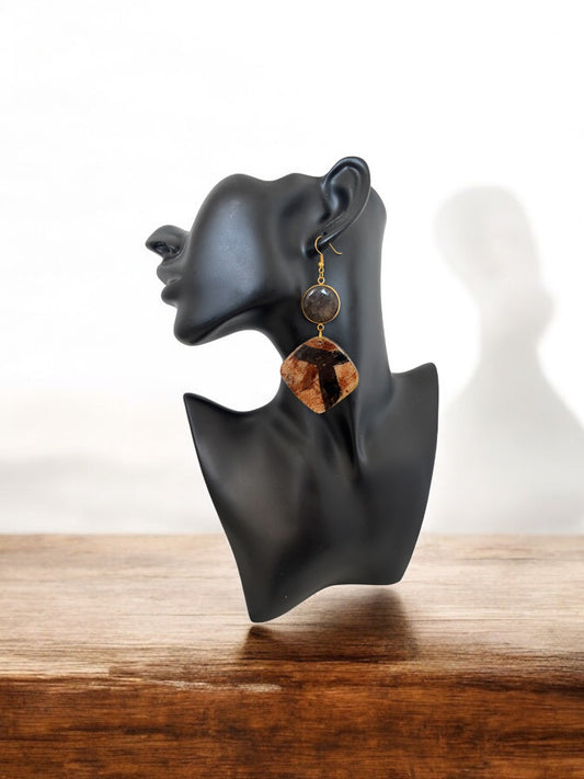 Ngatu Statement Earrings