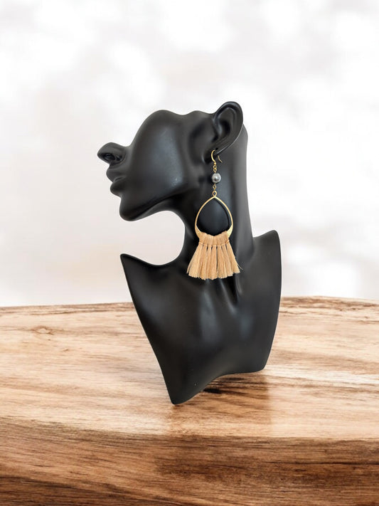 Fau Hoop Earrings