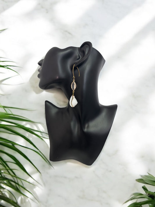 Pule'oto Crystal Charm Earrings